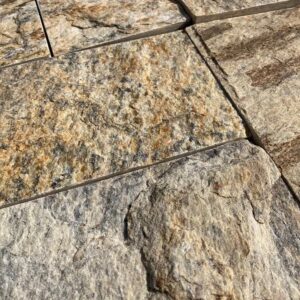 Pedra Miracema Amarela 0,5M² 19 Peças 11,5x23CM