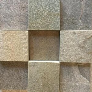 Mosaico Verde  Peças10x10 Tela 30x30CM