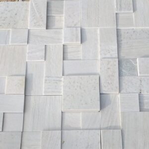 Mosaico Branco Variado Tela 30x30CM